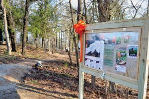 New bike trails weave throughout Chewacla State Park, providing over 10 miles of paths for mountain bikers.