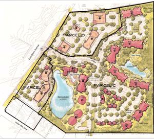 Proposed plan for Spring Lake development