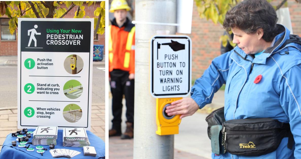City powers up Thunder Bay's first pedestrian crossover - The Chronicle Journal
