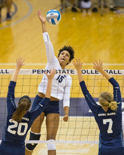 Penn State women's volleyball sweeps Rhode Island
