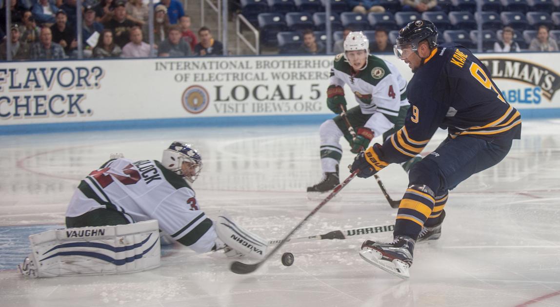 Players from the Minnesota Wild and Buffalo Sabres reflect on Pegula Ice Arena experience