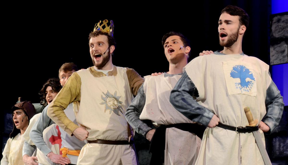 Thespians Will Kick Off Spamalot Tonight In Search Of The Holy The Knights Of Round Table