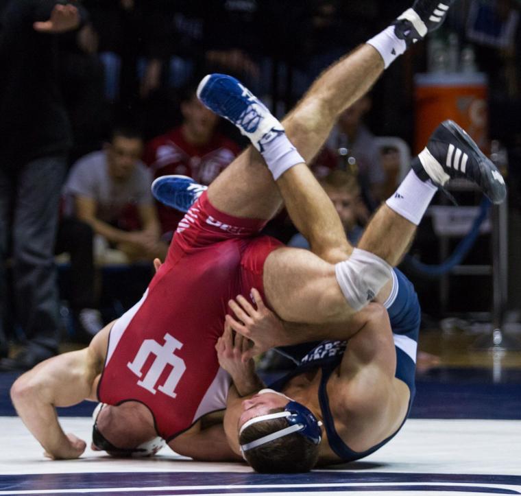 Wrestling vs Indiana The Daily Collegian Sports
