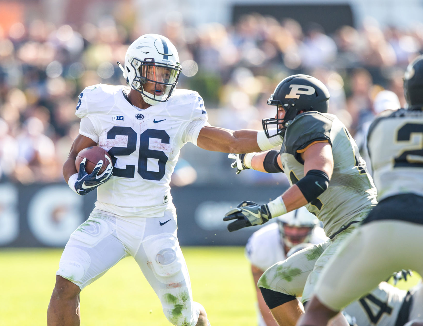 Penn State Football's Saquon Barkley Earns Big Ten Offensive Player Of ...