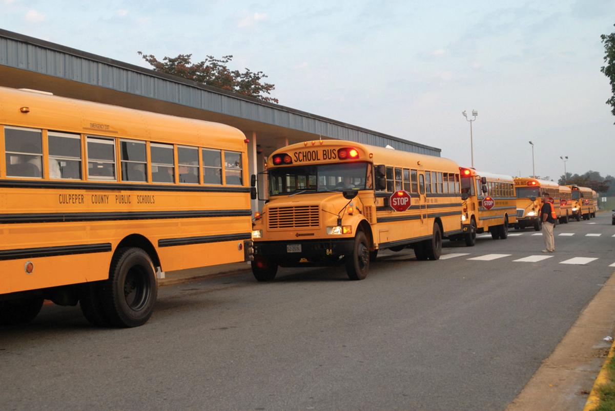 2016 Culpeper County Public Schools bus schedules News