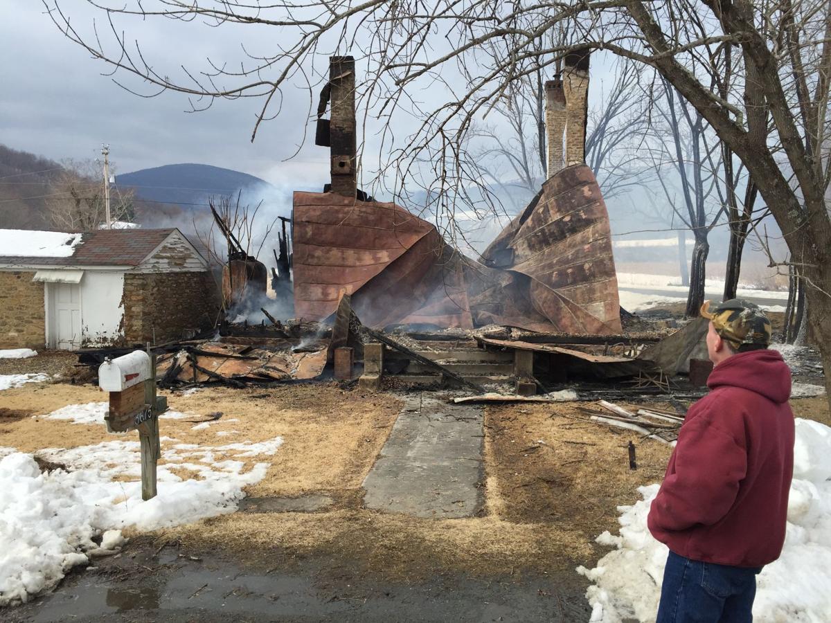 Historic house burns to the ground News