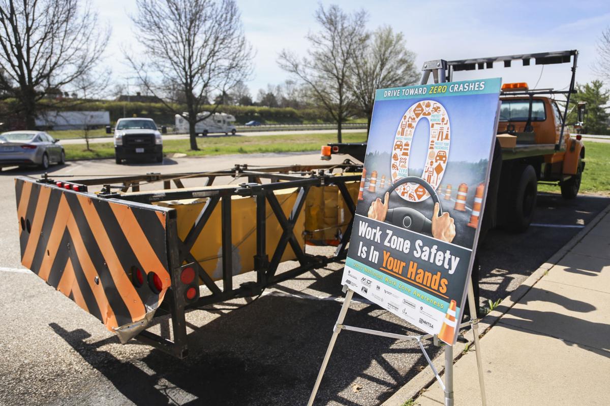 VDOT promotes work zone safety with crash cushion truck National