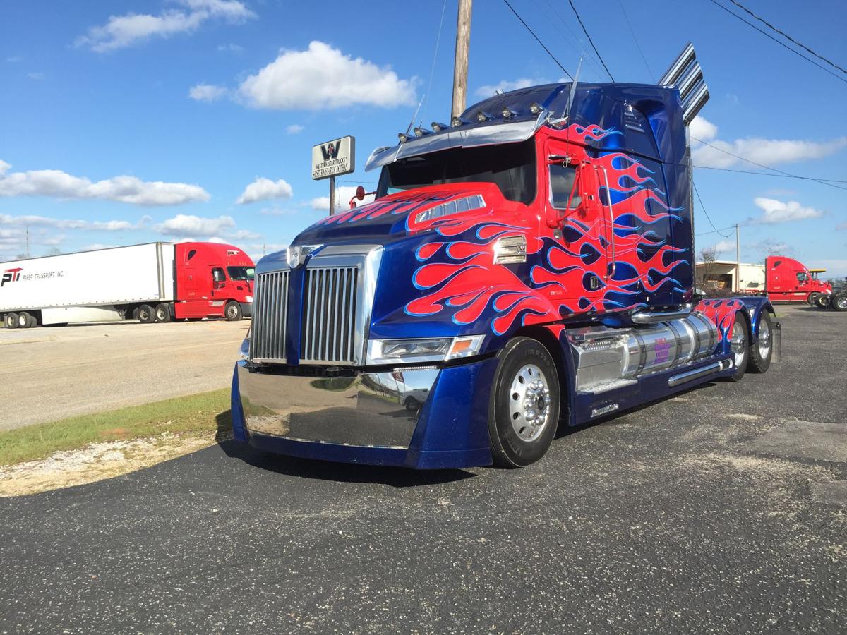 optimus prime big truck