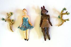 Artist Betsy Kendrick creates snapshots of life through clay sculptures