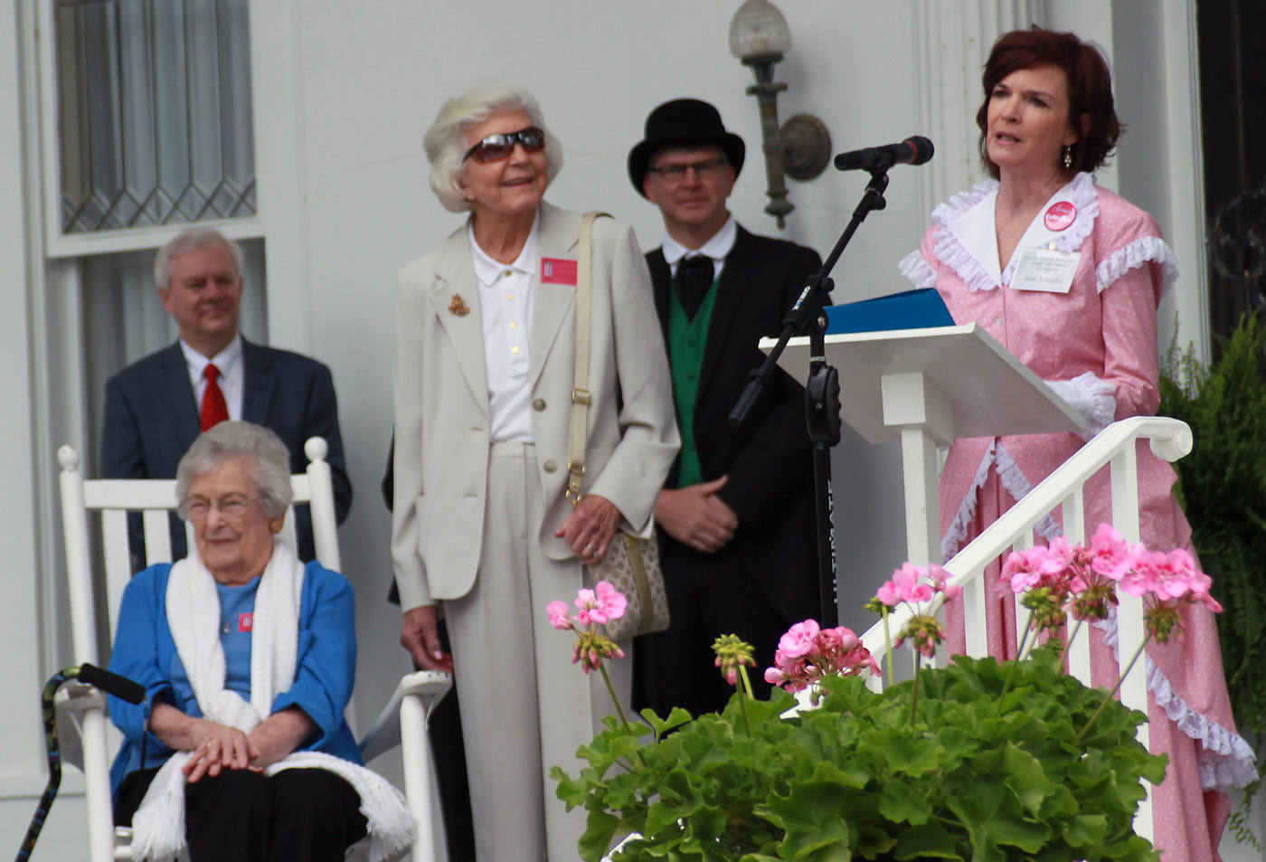 Eufaula Pilgrimage ribbon cutting