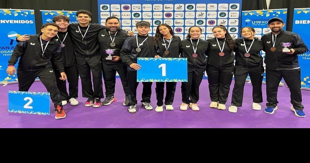 Tenimesistas boricuas conquistan siete medallas en el Panamericano Sub-19