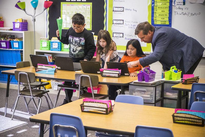 Kansas Teacher of the Year nominees visit Emporia - Emporia Gazette