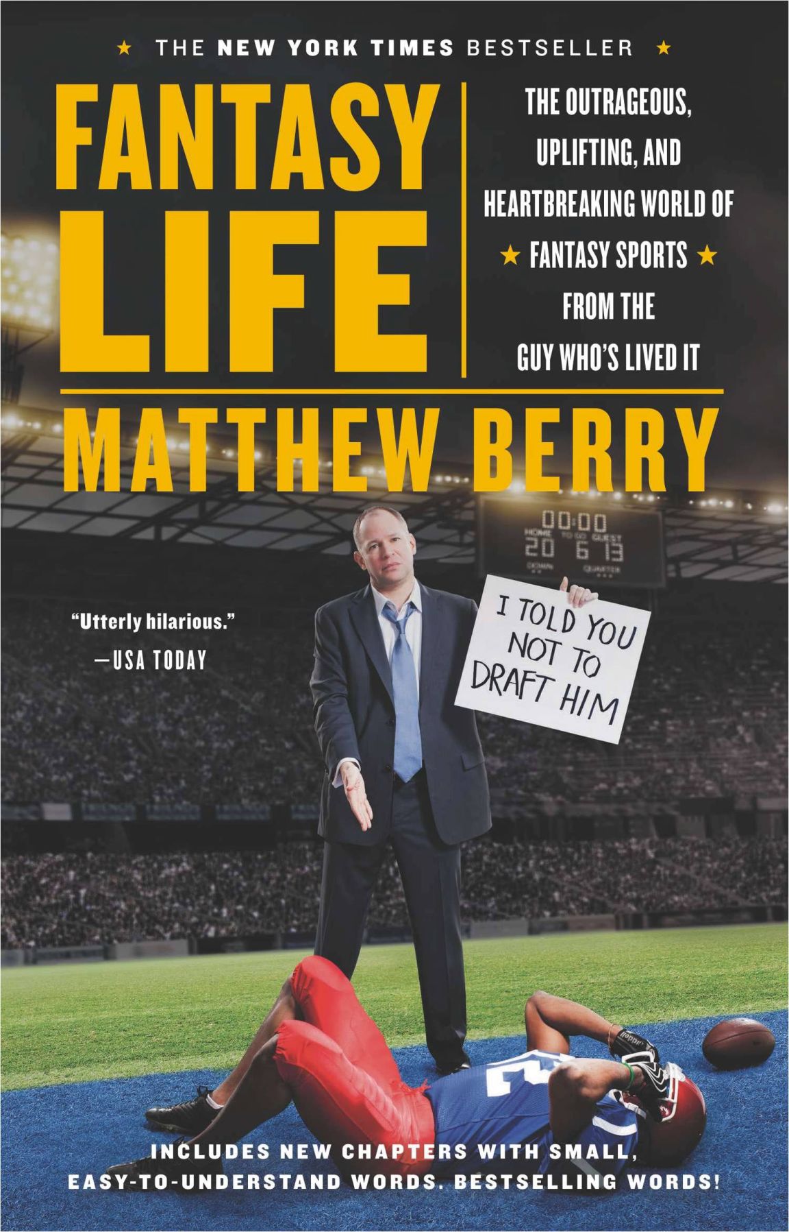 ESPN fantasy football analyst Matthew Berry will be at the Alden to