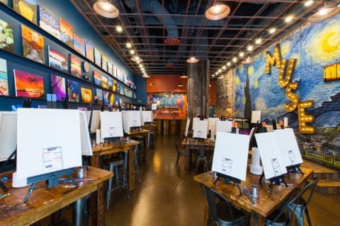 stony brook university to paint muse bar