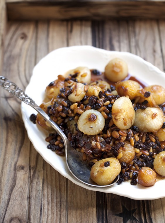 Cipollini Onion Confit Starters & Sides Feast Magazine