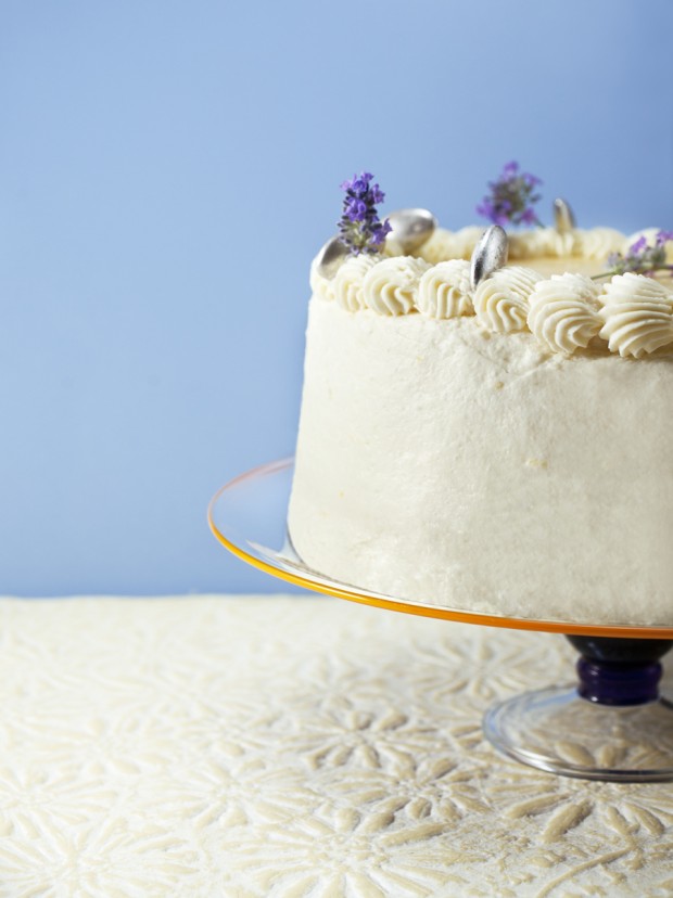 Lavender Lemon Angel Food Cake : Recipes
