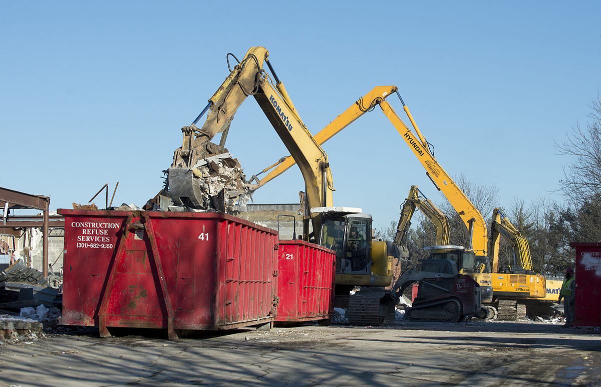 Around Town Rose Hill Plaza Demolition Featured Fredericknewspost