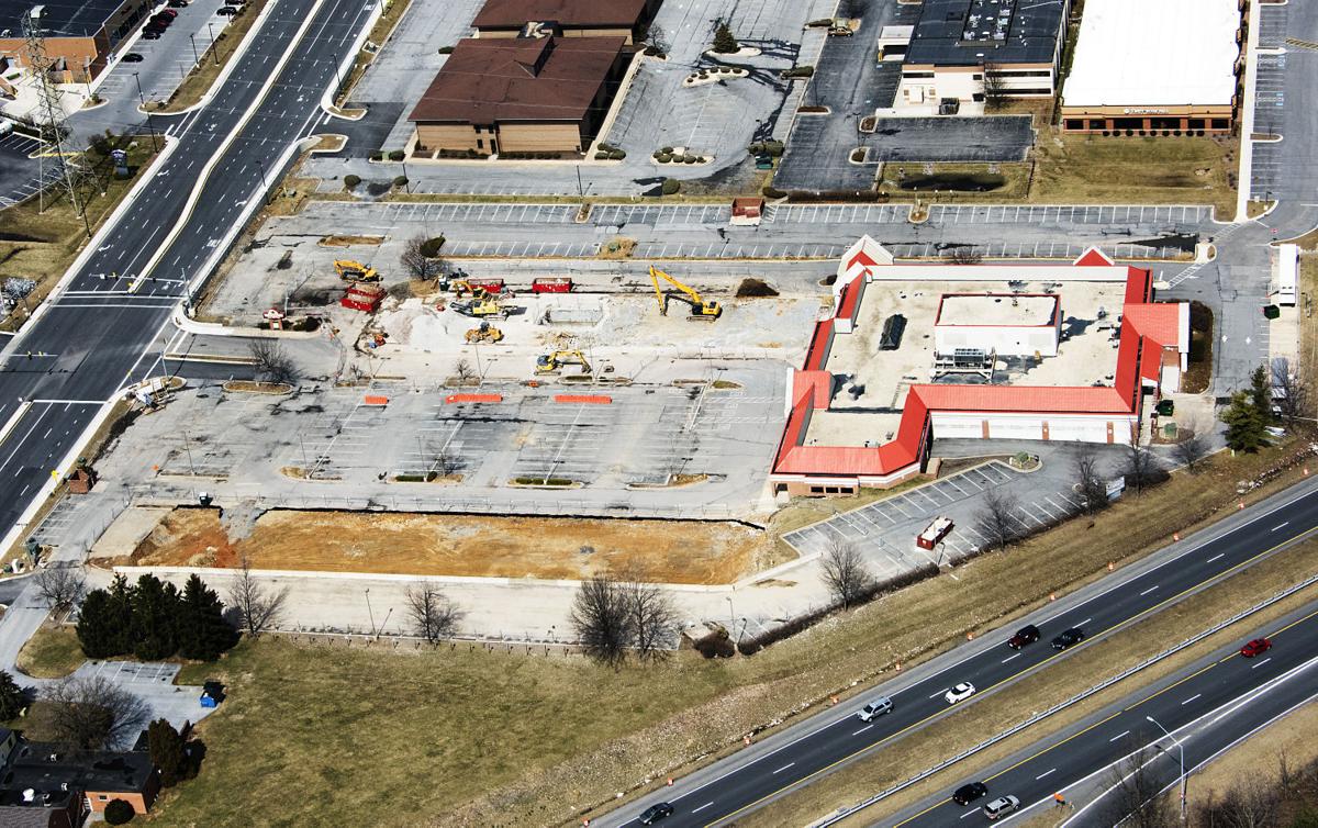 Rose Hill Plaza Aerial