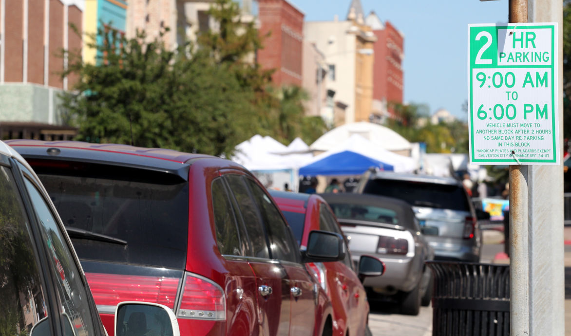 parking in the same spot for more than two hours in downtown Galveston parking in the same spot for more than two hours in downtown Galveston