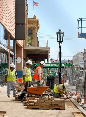 Transit Center nearing completion