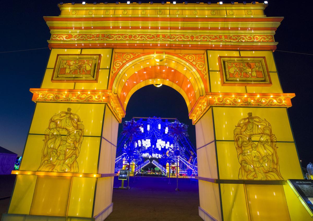 magical winter lights debuts at gulf greyhound park gulf greyhound christmas lights