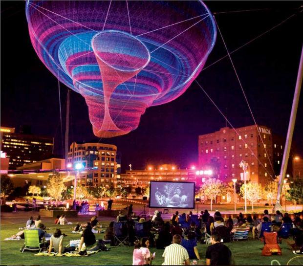 Artist Echelman to design LeBauer Park sculpture Greensboro