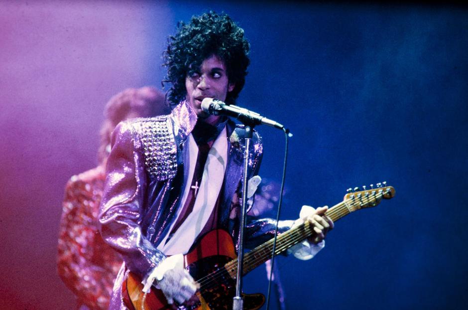 Image result for prince on tour 1984