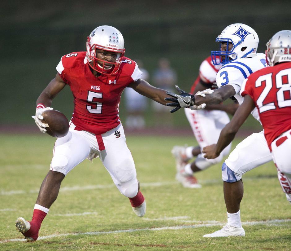 Page beats Ragsdale 55-27 - Greensboro News & Record: News