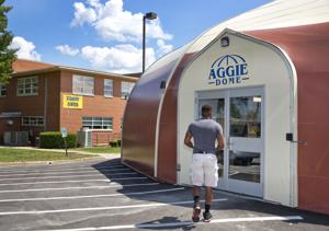 N C A T #39 s Aggie Dome highlights campus construction Greensboro News