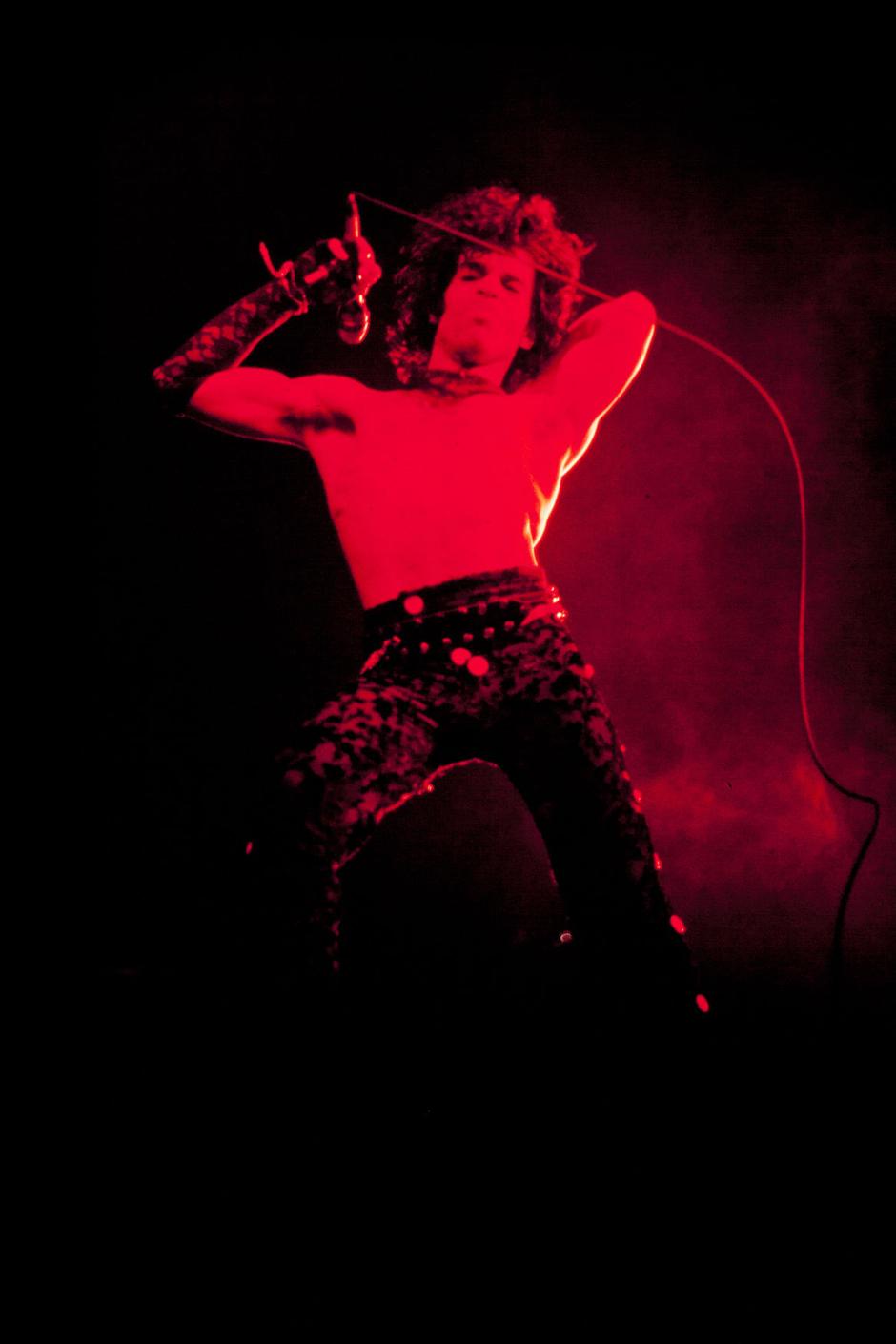 Image result for prince on tour 1980