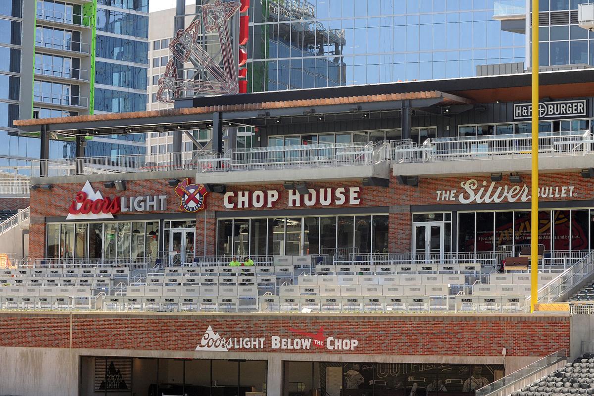a look at suntrust park the new home of the atlanta coors light chop house