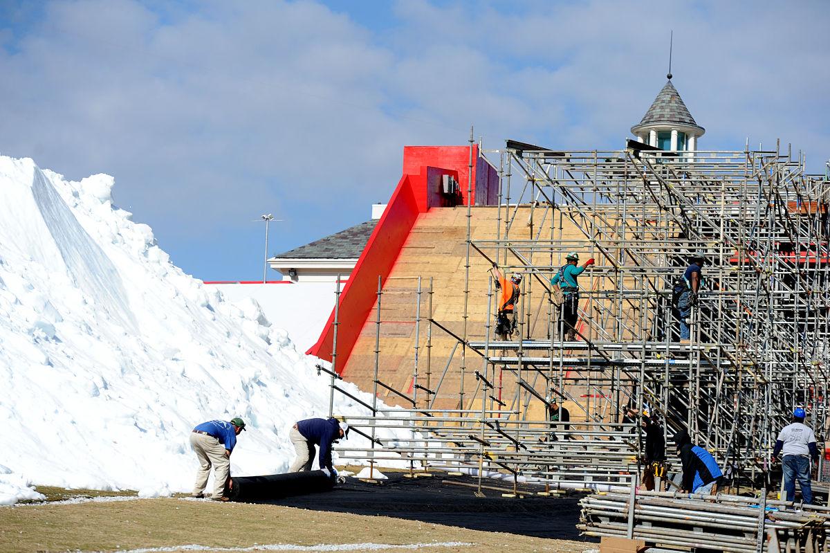 VIDEO 'Behind the Scenes' at Stone Mountain Park's Snow Mountain