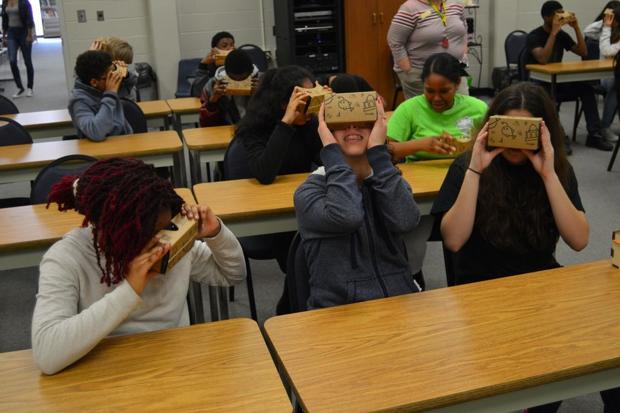 Google virtual field trips amaze Creekland students