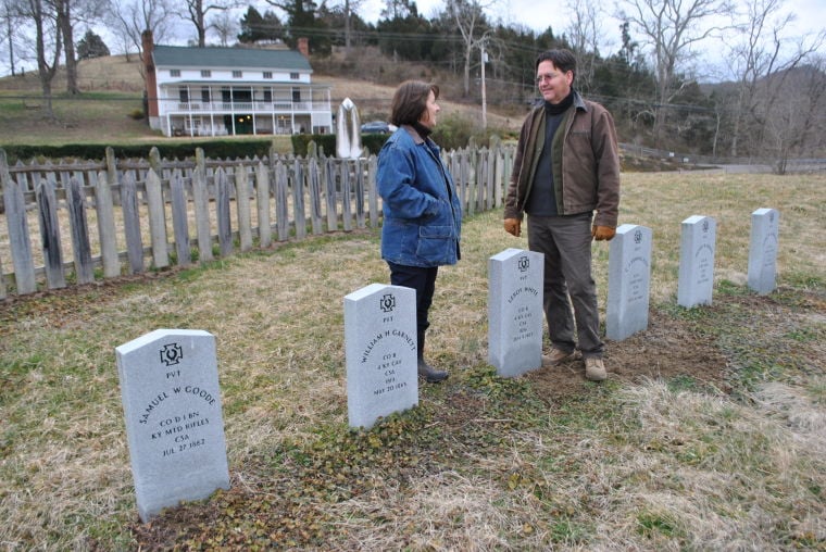 Grave Discovery Civil War dead all over Castlewood couple's property