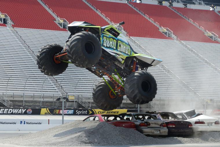 Monster Truck Madness ... Reptar Vs Galactron