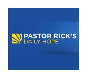 daily hope pastor rick warren