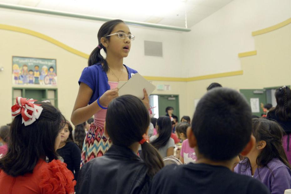 Blanche Charles Elementary School students participate in No One Eats ...