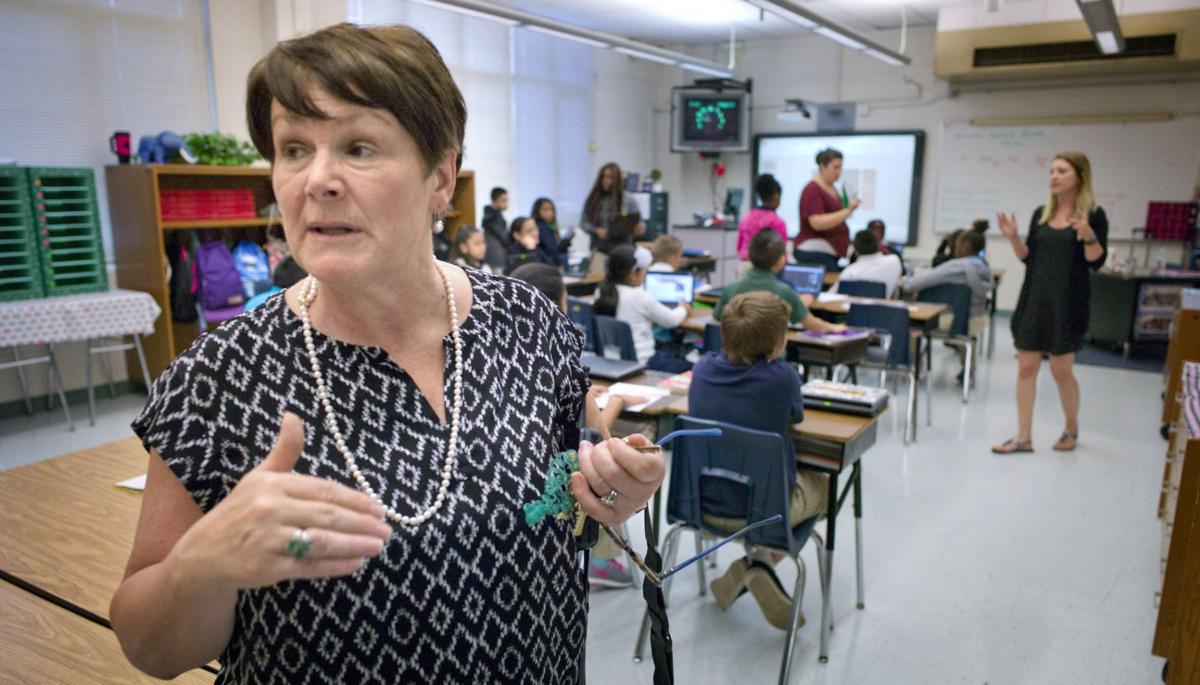 Twoschool Mineral Springs campus united under one principal Local