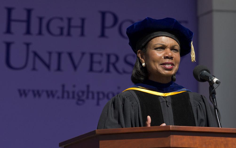 Condoleezza Rice offers advice to HPU graduates