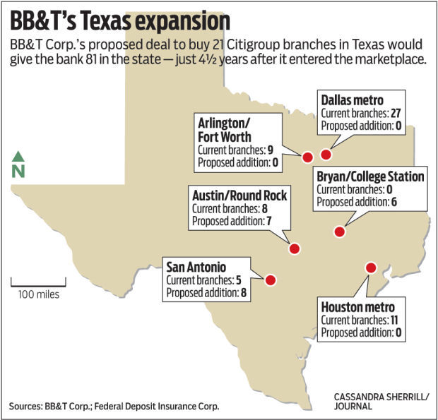 Albums 105+ Images bb&t bank locations in texas Excellent