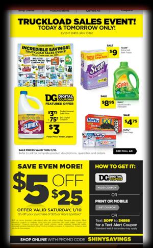 Dollar general $5 off coupon code