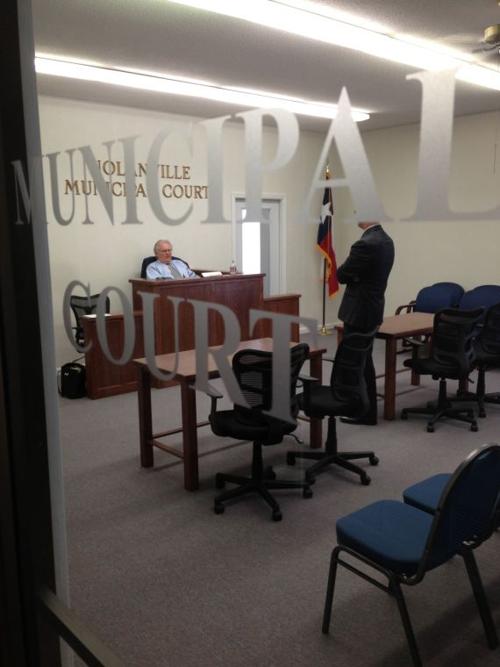 Nolanville courtroom