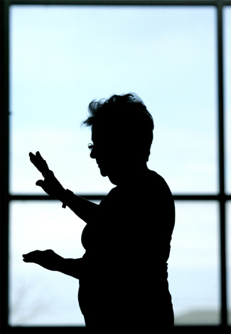 Weekly Tai Chi class at senior center helps participants develop flexibility, quietness of mind