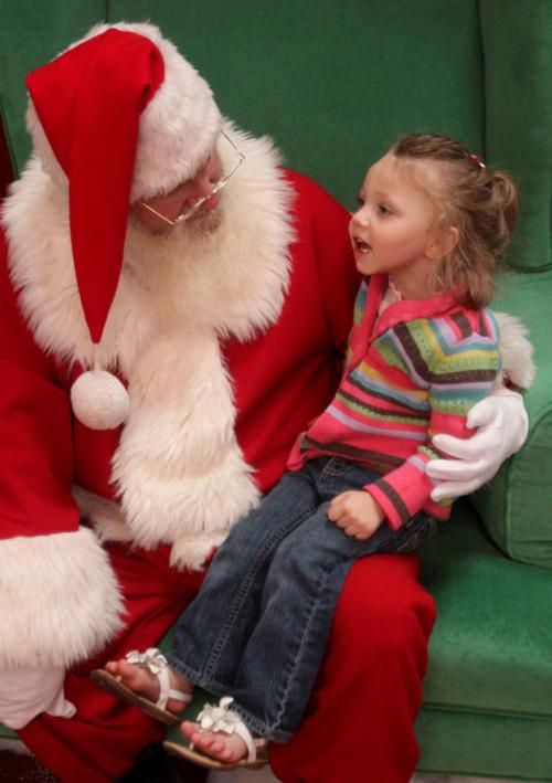 Living Here - Santa at the Mall