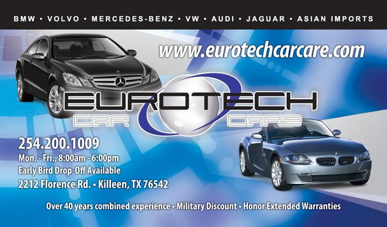 Car Repair Killeen Tx 254-200-1009 Eurotech Car Care Mercedes Audi ...