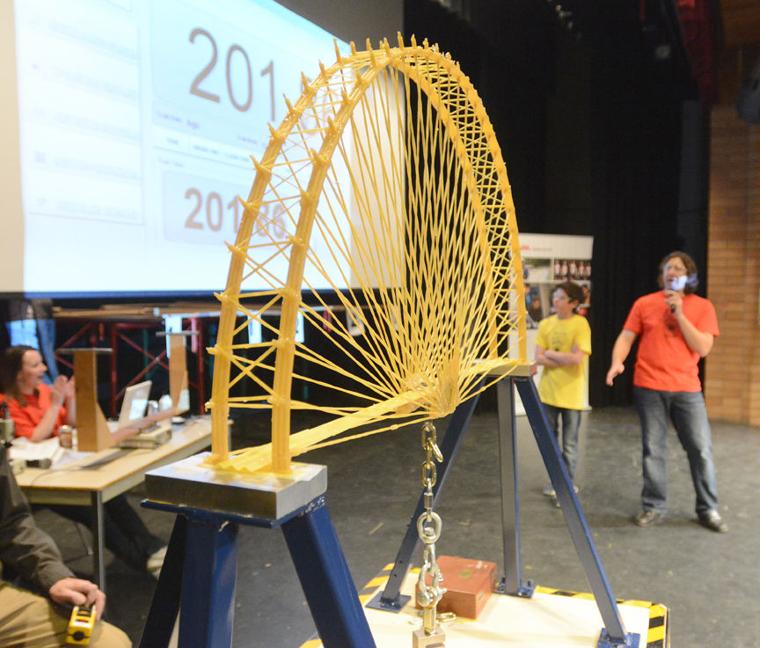 The Spaghetti Bridge Building Contest Daily Courier Gallery