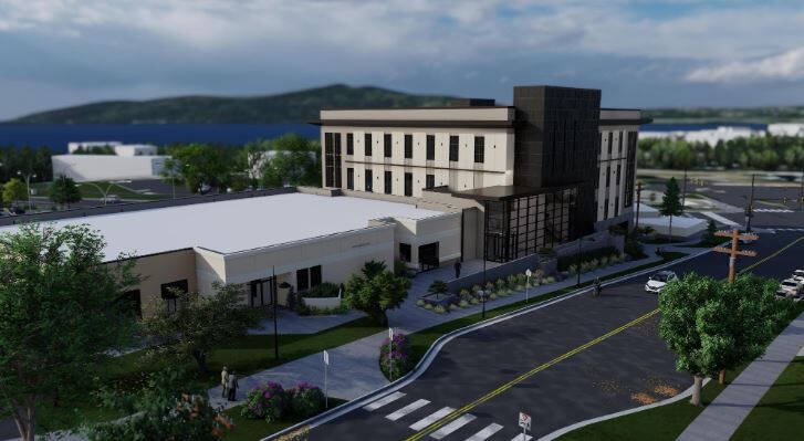 Renderings Of The Kootenai County Justice Building Expansion Khq