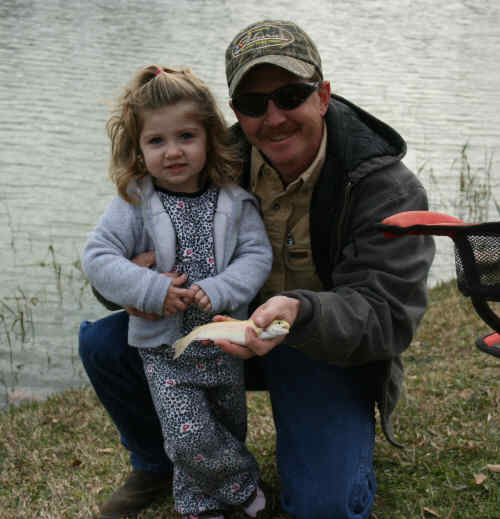 8th Annual Trout Derby had good fishing in mild weather