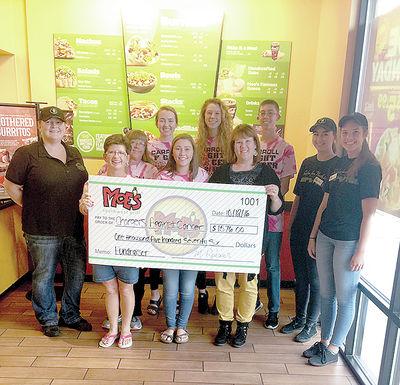 Dining at Moe's raises$1576 to fight cancer - KPCnews.com