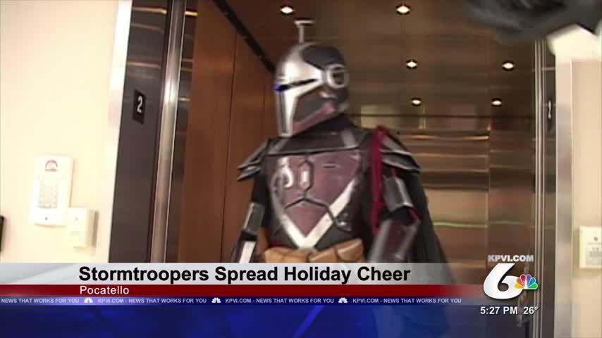 Stormtroopers spread holiday cheer to patients at the Portneuf Medical Center - KPVI News 6